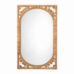 Primrose Rattan Mirror Cutting Board,Kitchen Board