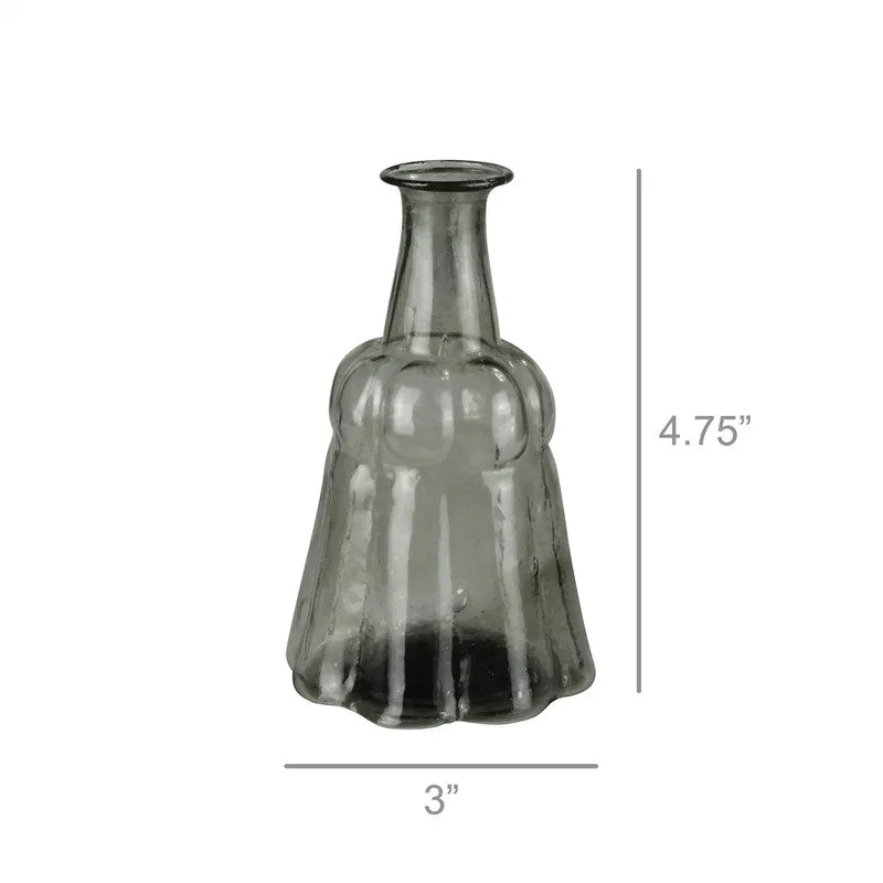 Puget Vase, Smoke Glass - Wide