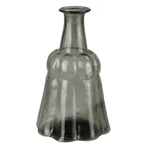 Puget Vase, Smoke Glass - Wide Vase,Ceramic Vase