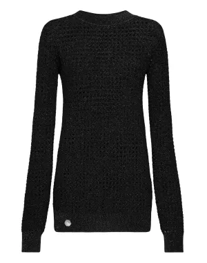 Pullover Round Neck SS Lurex