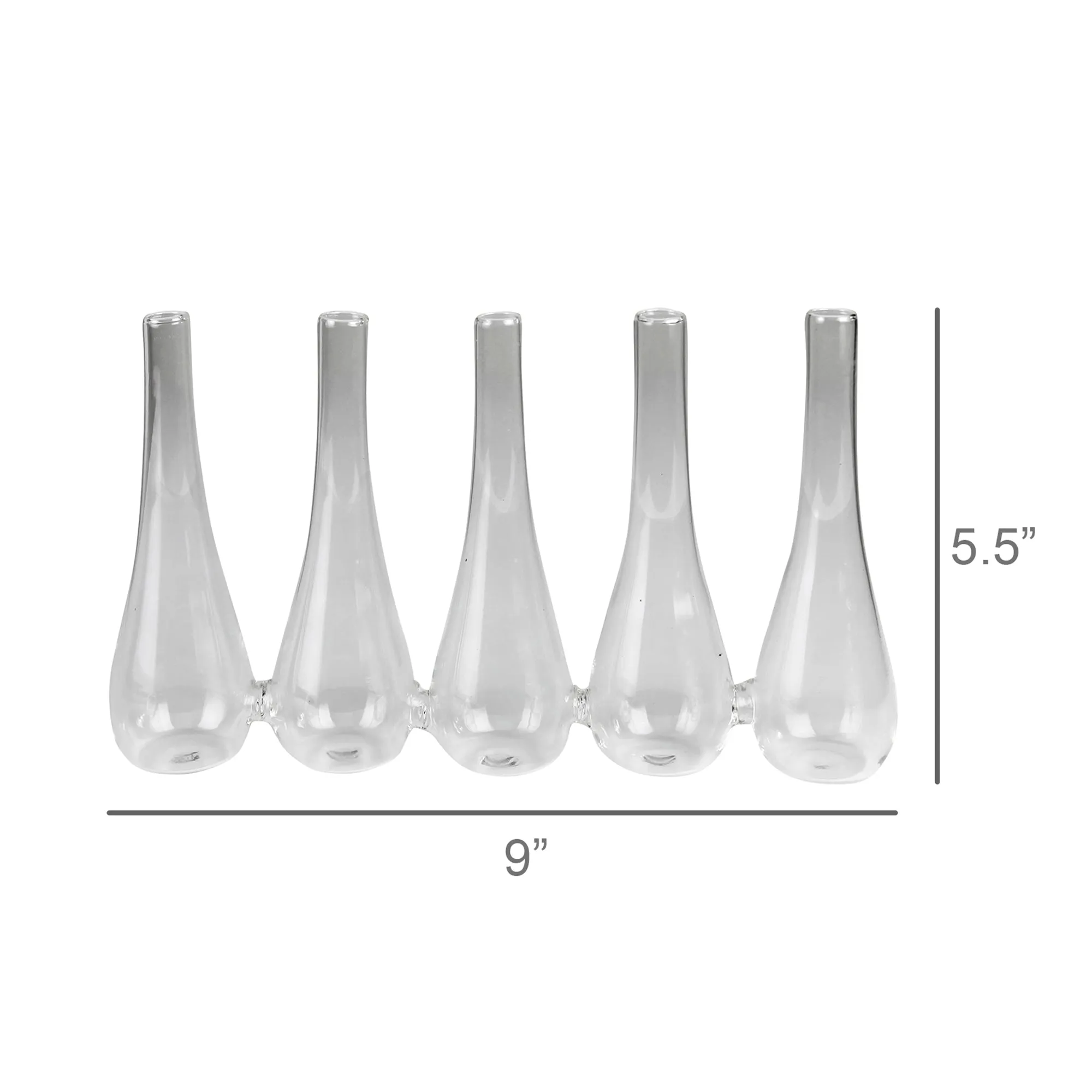 Quadruple Vase, Glass