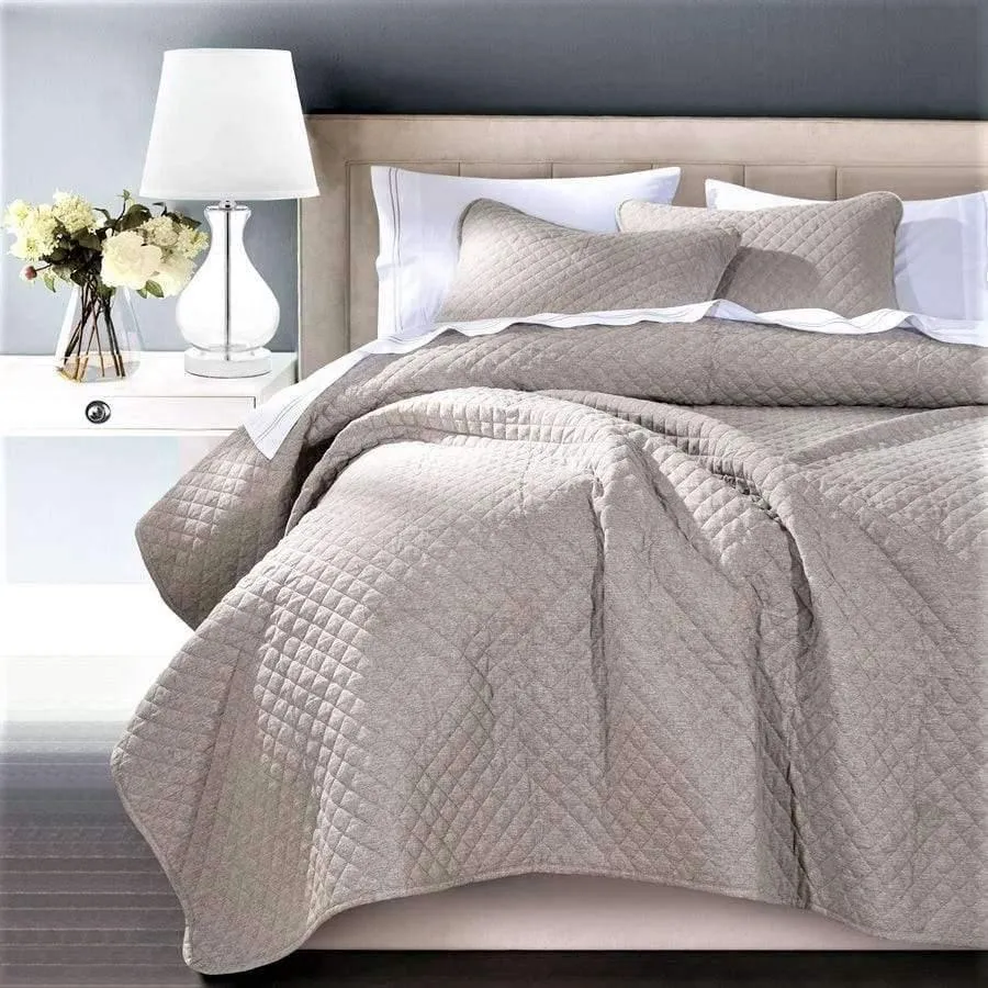 Quilt Coverlets in 3 Colors
