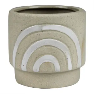 Rainbow Pot, Ceramic, Natural - SM Vase,Ceramic Vase