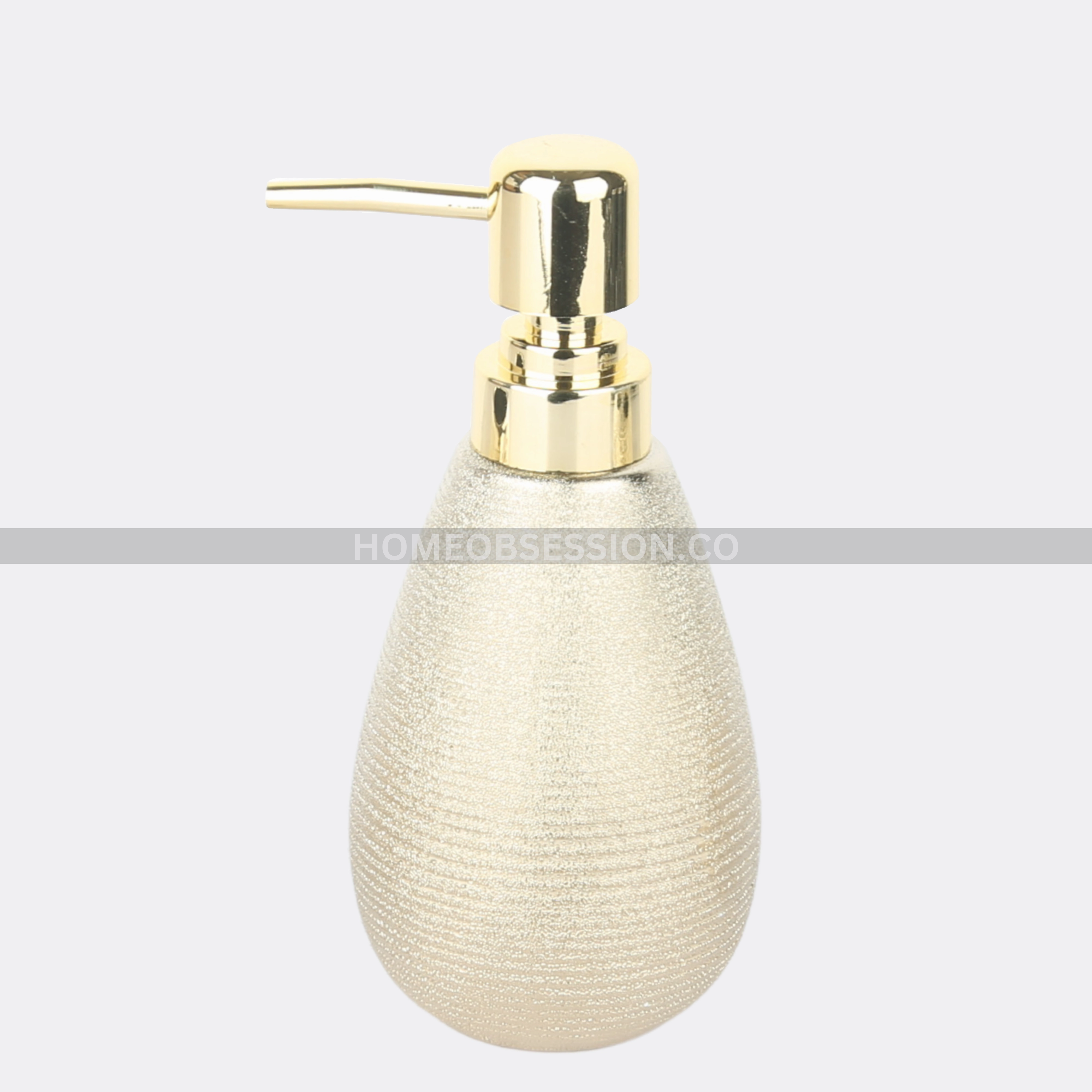 Raised Design Glitter Bath Set