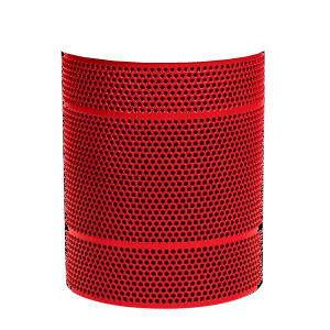 Rally 32 Gallon Trash Receptacle, Contour Top