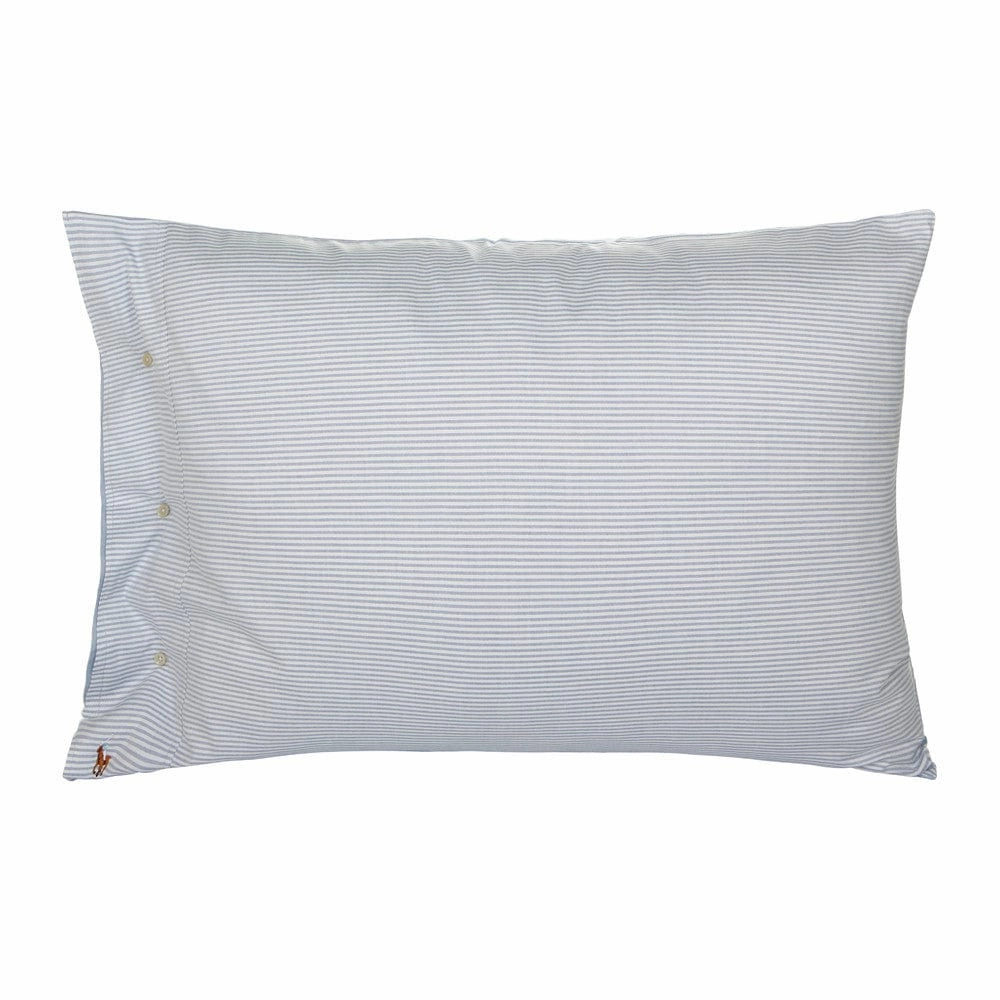 Ralph Lauren Oxford Blue Sham Standard 50x75 Bedding,luxury bedding sets