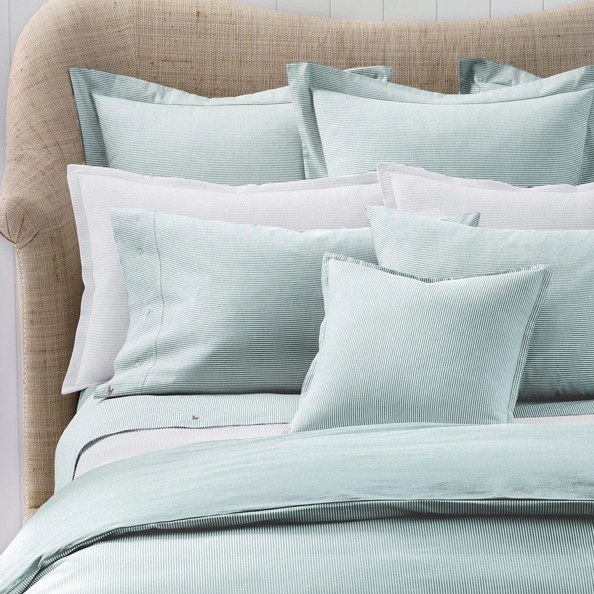 Ralph Lauren Oxford Evergreen Duvet Cover