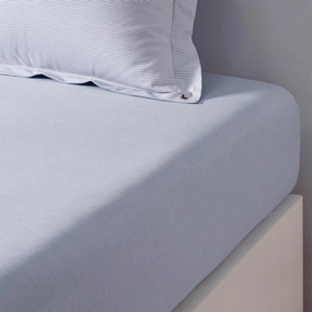 Ralph Lauren Oxford Fitted Sheet Blue Bedding,luxury bedding sets