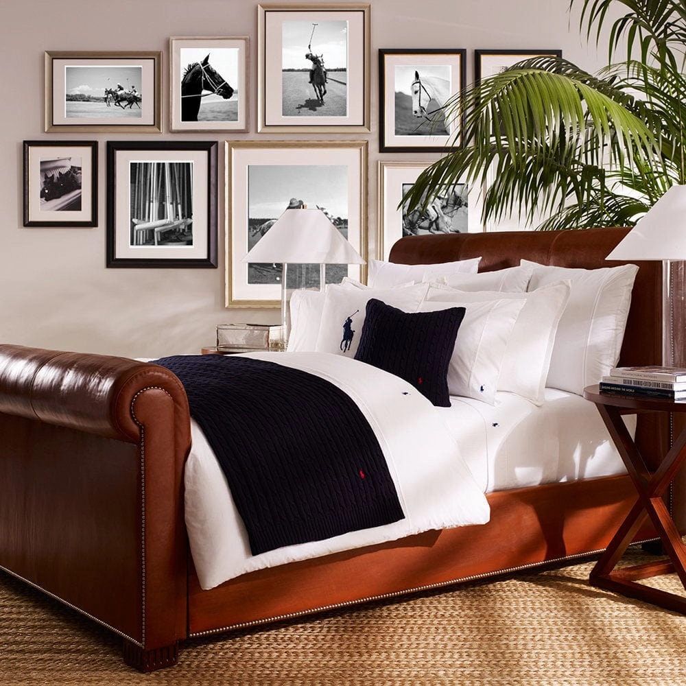 Ralph Lauren White Fitted Sheet