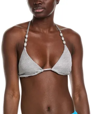 Ramy Brook Lurex Elsa Bikini Top