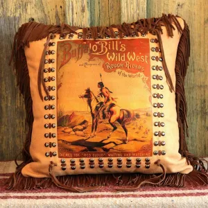 Red Cloud Vintage Leather Poster Pillow storage cart, utility cart