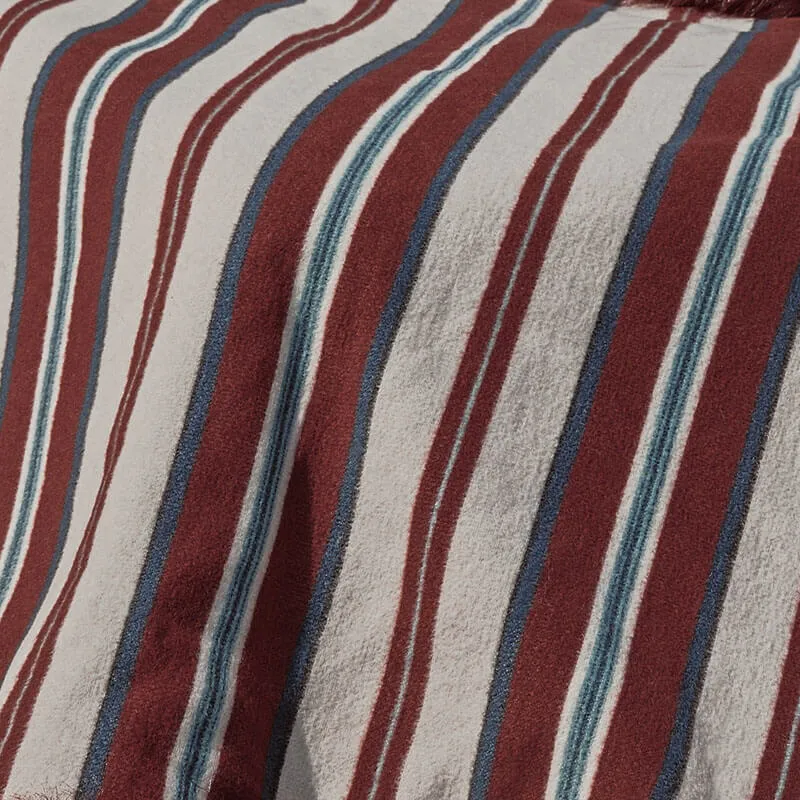 Red Earth Canyon Faux Fur Throw