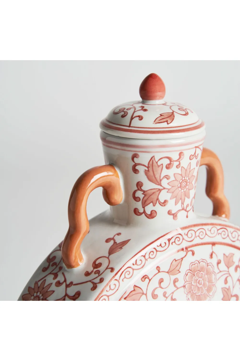 Red Foliage Ceramic Vase | Vical Home Plitz