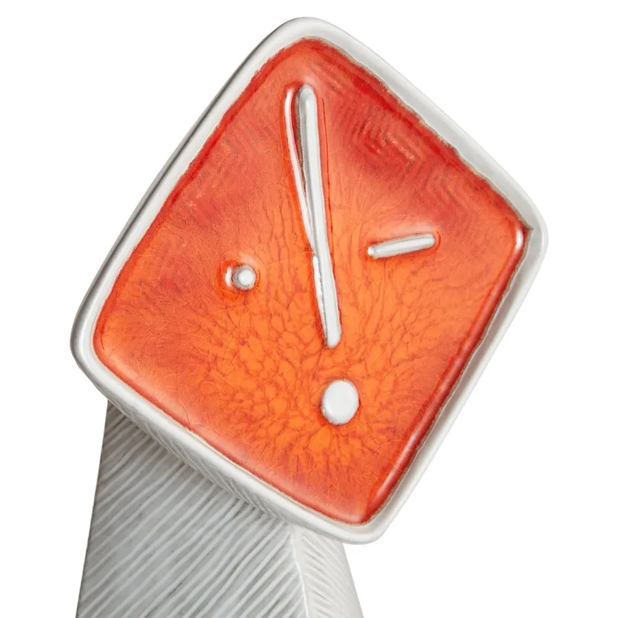 Red Glass Face Vase | Jonathan Adler Les Amis Le Flirt