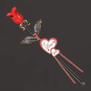 Red Rose "I Love You" Decorative Mirror,Home Decor Mirror