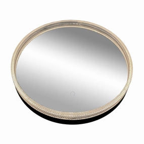 Reflections Round LED Mirror Mirrors,large decorative mirror