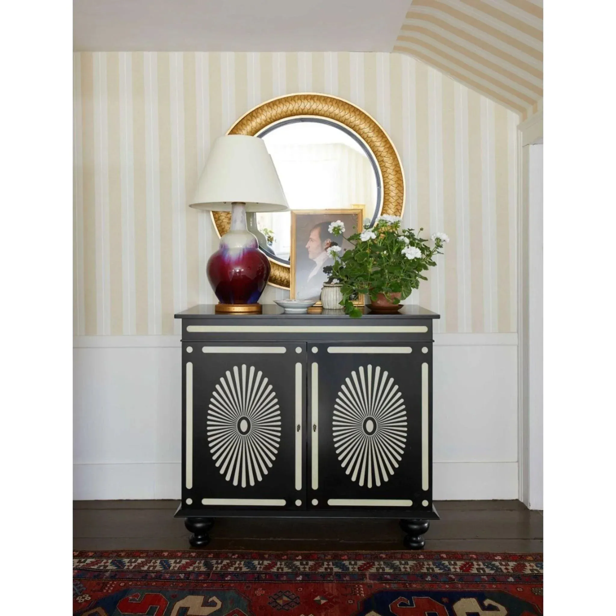Regency Round Mirror