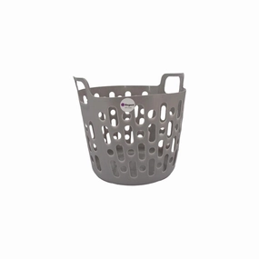Regent Plastic Round Flexi Laundry Basket 30L fabric hamper,portable laundry bin,laundry storage