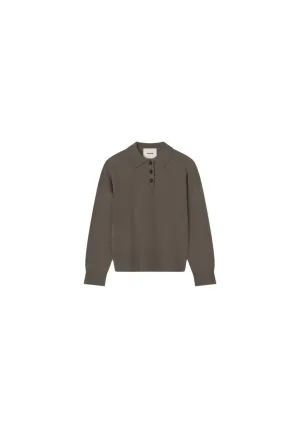 Regina - Pure Merino Wool Polo Sweater