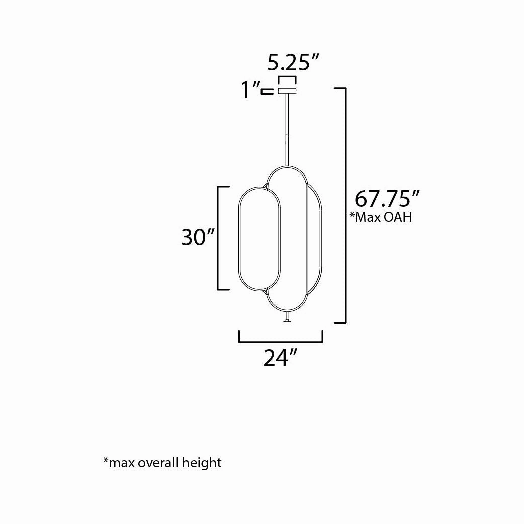 Reverie LED Mirror Pendant/Wall Mount