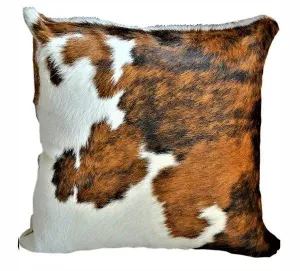 Reversible Tri Color Cowhide Throw Pillows storage cart, utility cart