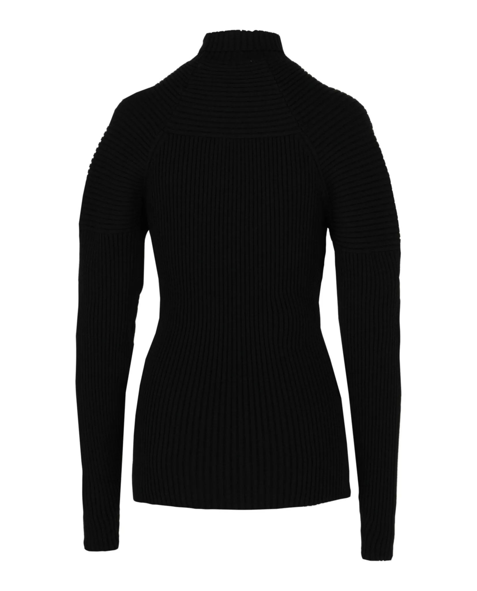 Ribbed Turtleneck Sweater