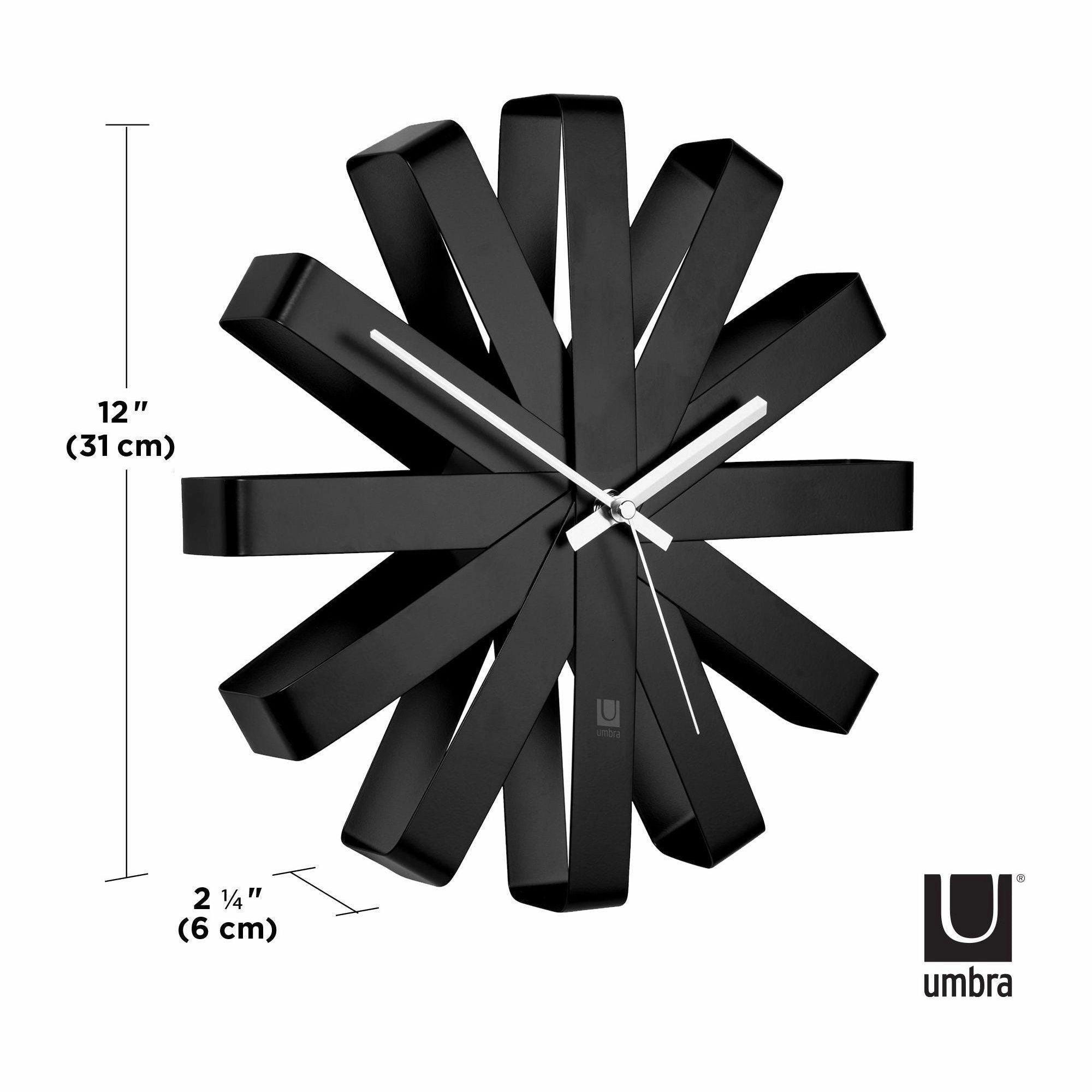 Ribbon Wall Clock