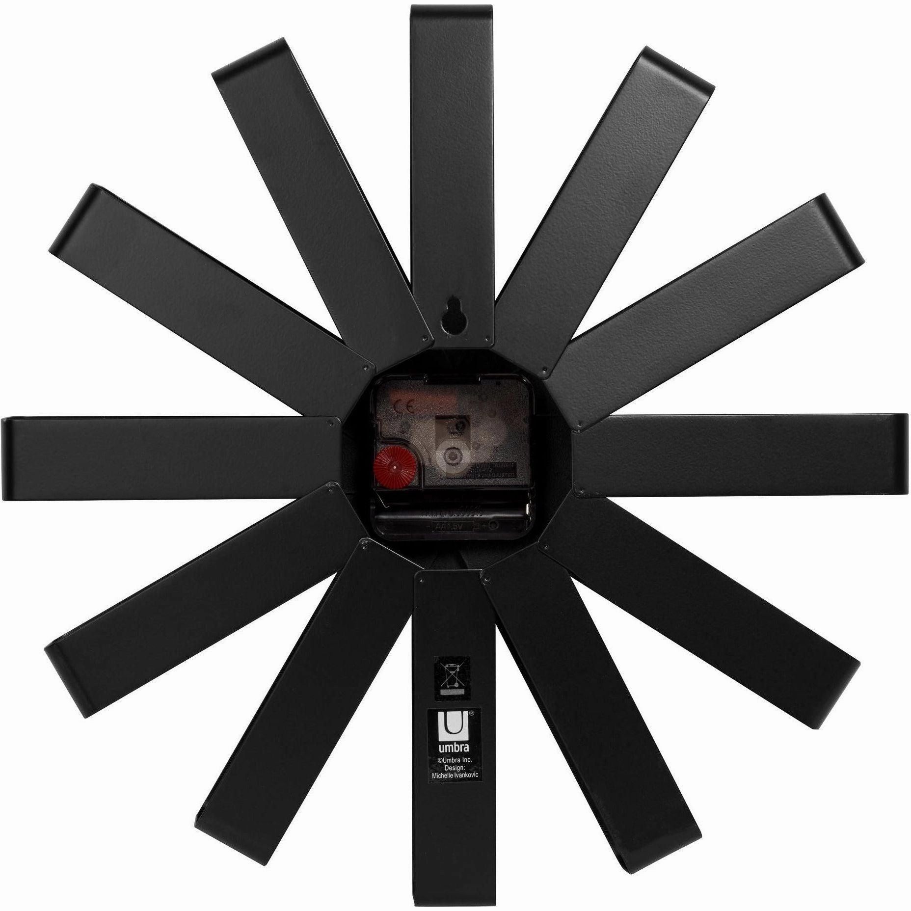 Ribbon Wall Clock