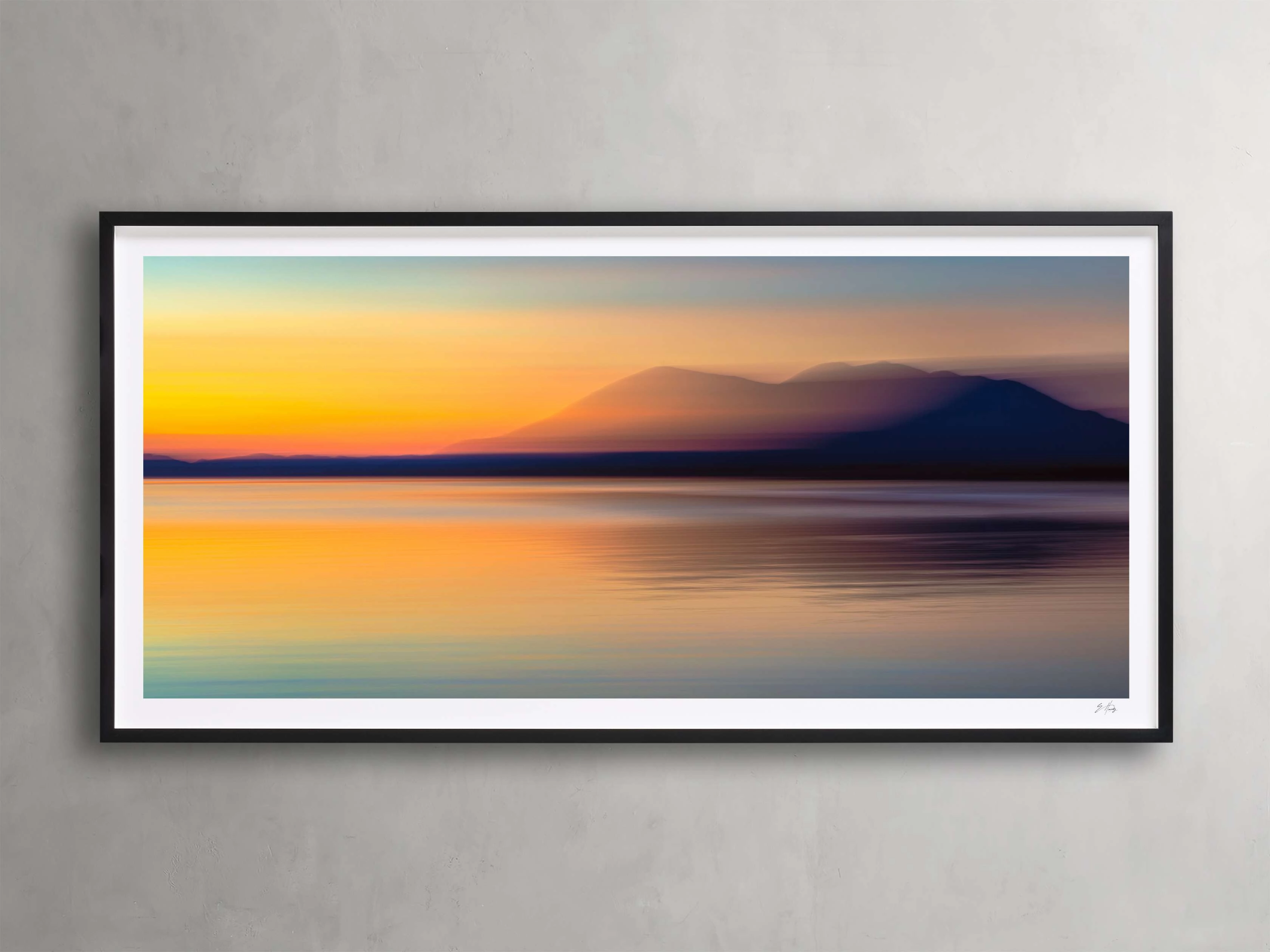 Rising Light Framed Print Wall Art,canvas wall art set