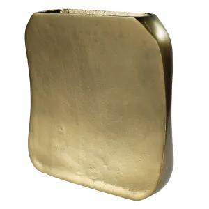 Rivas Vase, Brass - Lrg Vase,Ceramic Vase