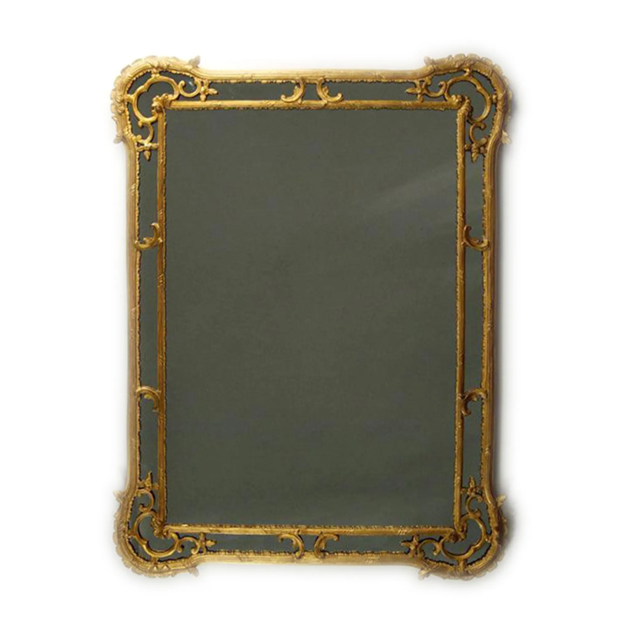 Rivoli II Mirror in Antique Gold Leaf Finish Cutting Board,Kitchen Board