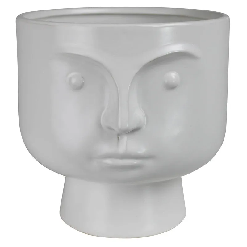 Rory Cachepot, Ceramic, White - Lrg Vase,Ceramic Vase