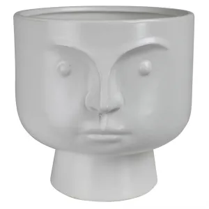 Rory Cachepot, Ceramic, White - Lrg Vase,Ceramic Vase