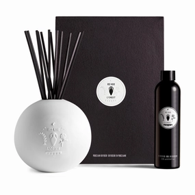 Rose Noire Porcelain Diffuser Set Soap Dispenser,Hand Soap Bottle