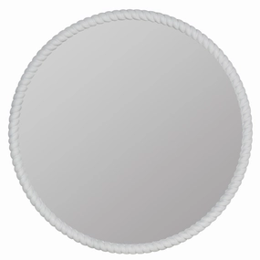 Round Matte White Cord Trimmed Wall Mirror Cutting Board,Kitchen Board