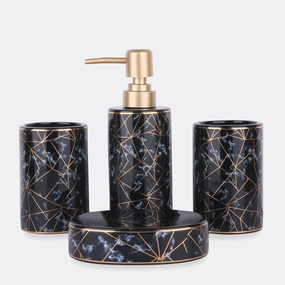 Royal Bath Set Shower Curtain,Waterproof Curtain