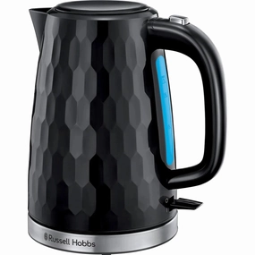 Russel Hobbs Honeycomb Kettle In Black Kitchen,modern kitchen essentials