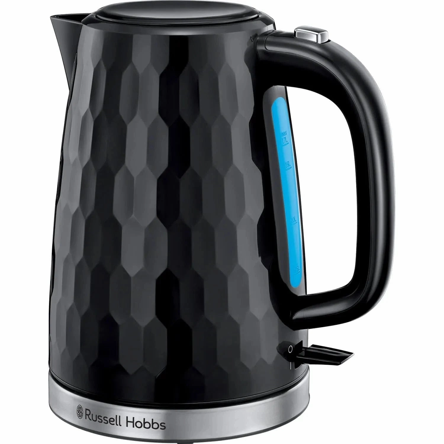 Russel Hobbs Honeycomb Kettle In Black Kitchen,modern kitchen essentials