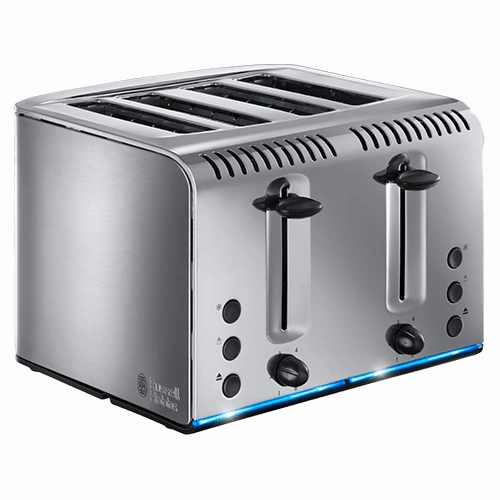 Russell Hobbs Buckingham 4 Slice Toaster In Stainless Steel Kitchen,modern kitchen essentials