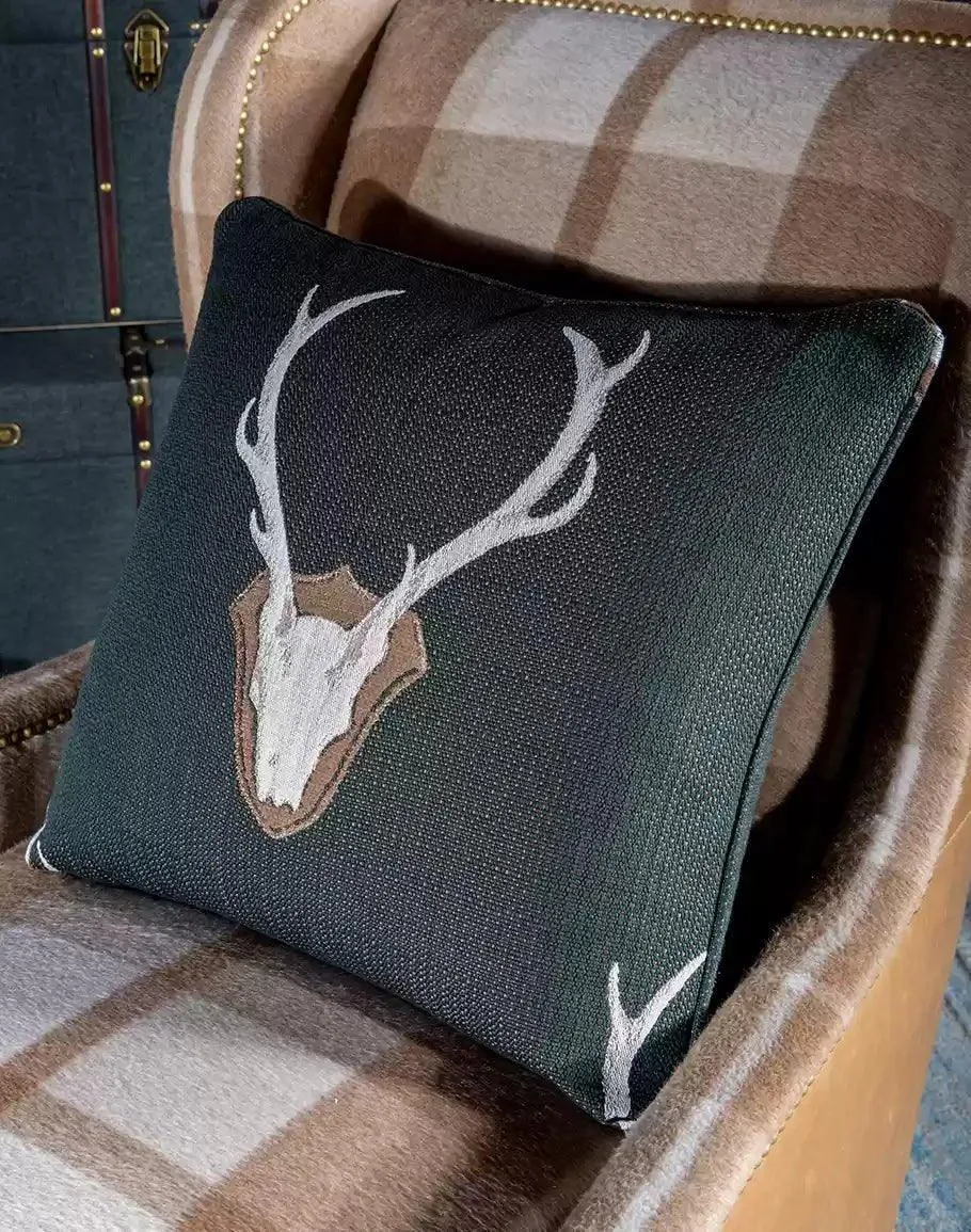 Rustic European Mount Accent Pillow