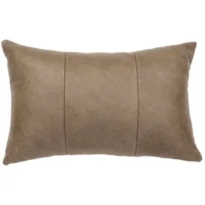 Rustic Silver Fox Leather Accent Pillow for Western Decor storage cart, utility cart
