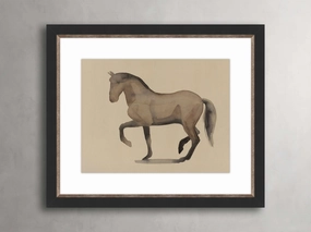 Rustic Portraits II Framed Print Wall Art,canvas wall art set
