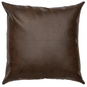 Sable Faux Leather Euro Sham exotic cowhide rug, leather rug