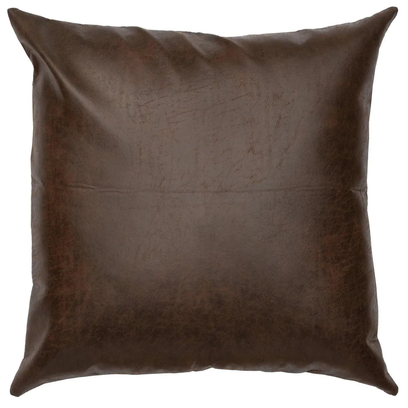Sable Faux Leather Euro Sham exotic cowhide rug, leather rug