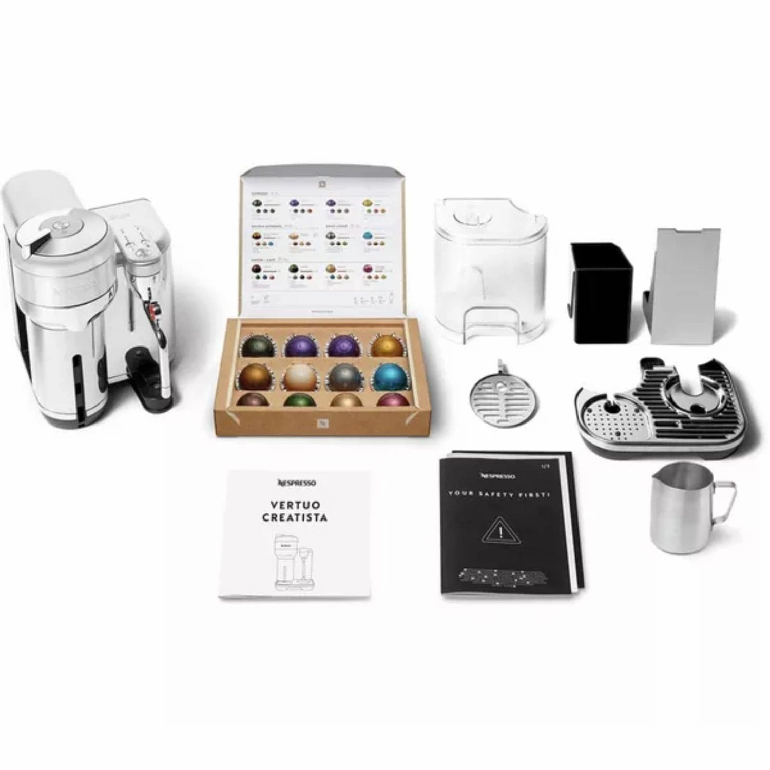 Sage Nespresso Vertuo Creatista Coffee Machine Stainless Steel