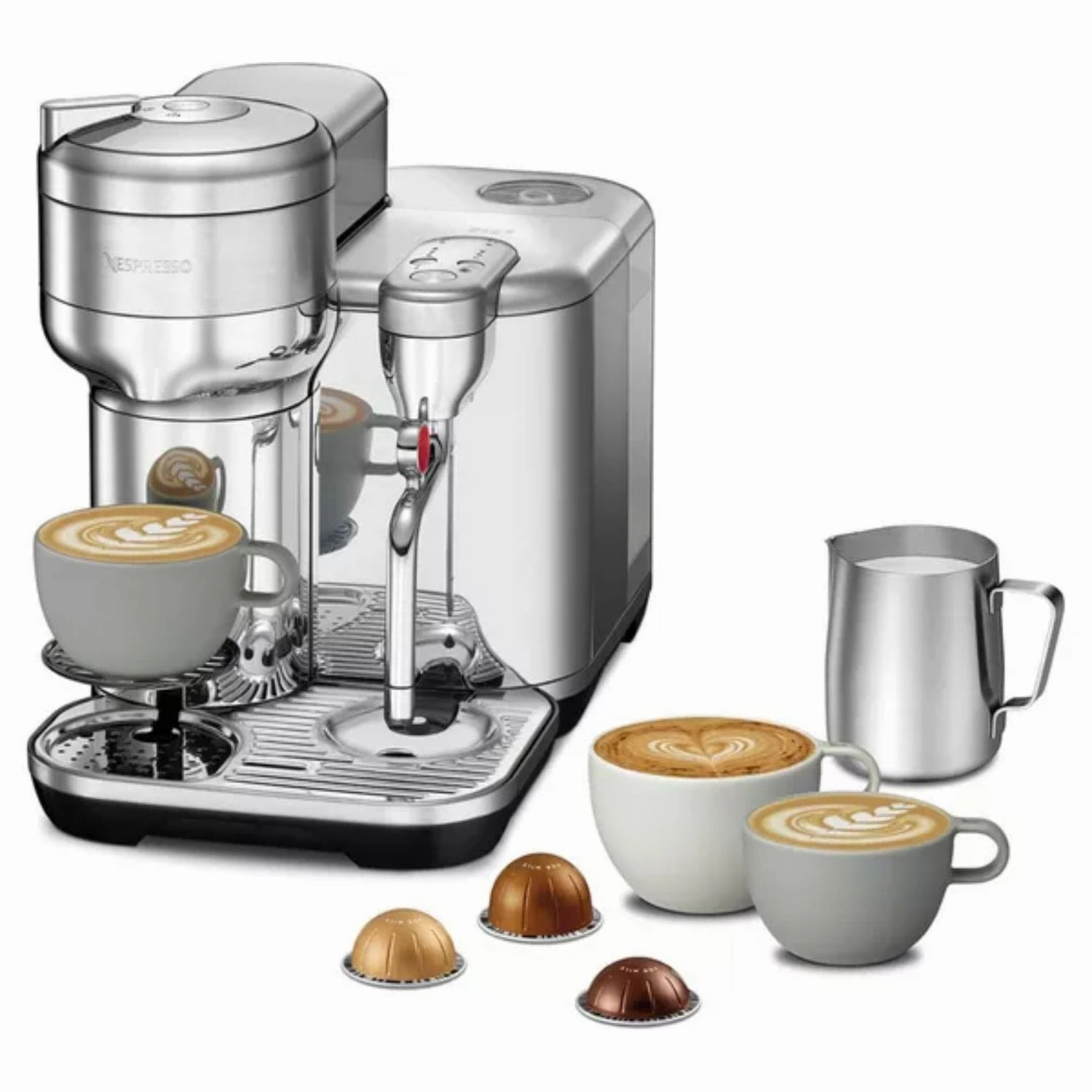 Sage Nespresso Vertuo Creatista Coffee Machine Stainless Steel