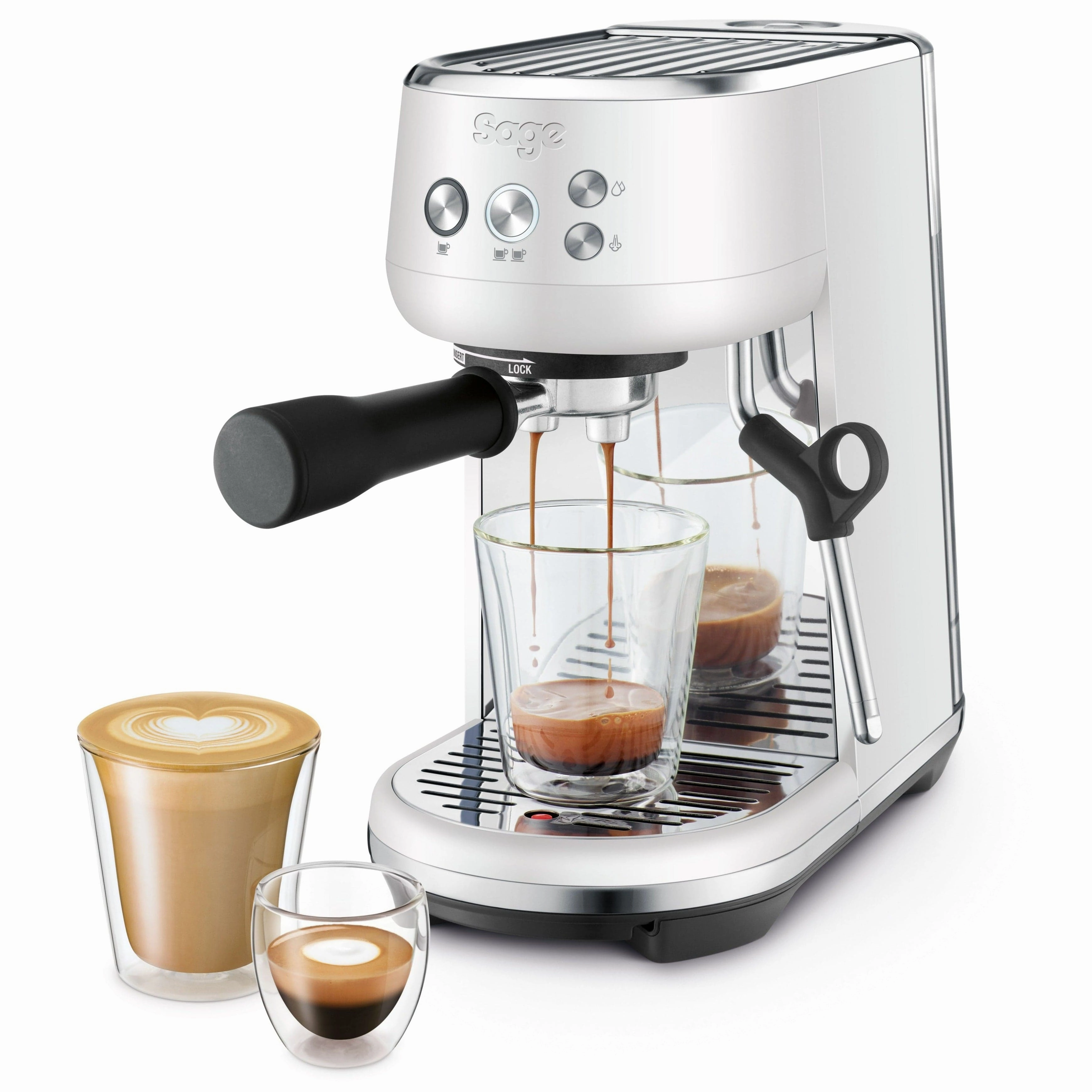 Sage The Bambino Coffee Machine In Sea Salt