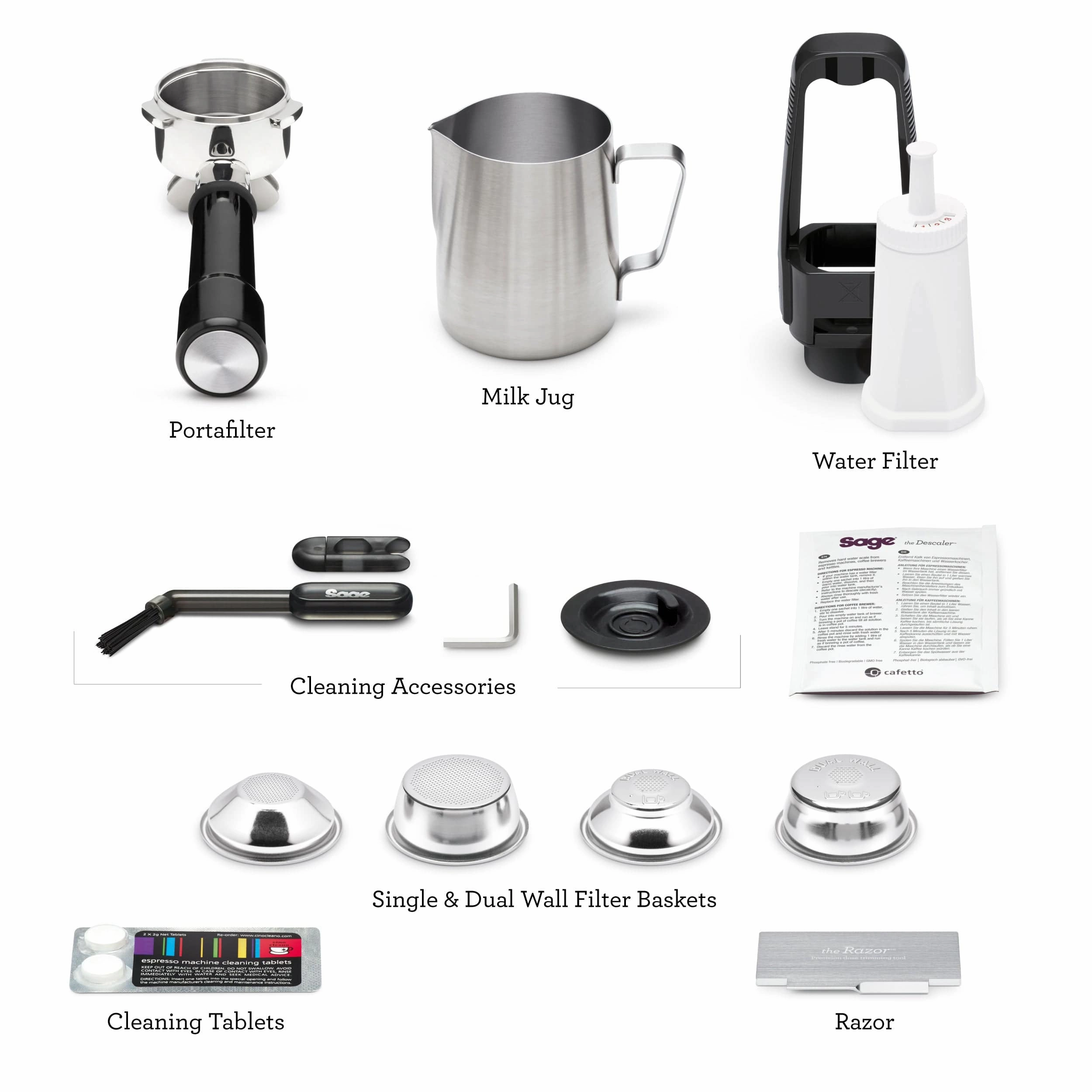 Sage The Barista Express Impress Coffee Machine In Stainless Steel