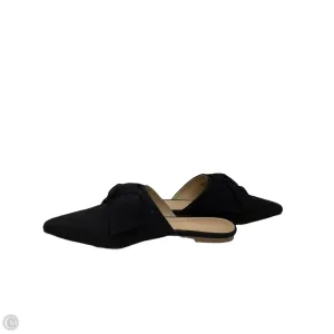 Sandals Flats By Loft In Black, Size: 6
