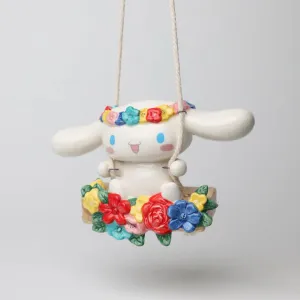 Sanrio Cinnamoroll on Garden Swinger Decorative Mirror,Home Decor Mirror